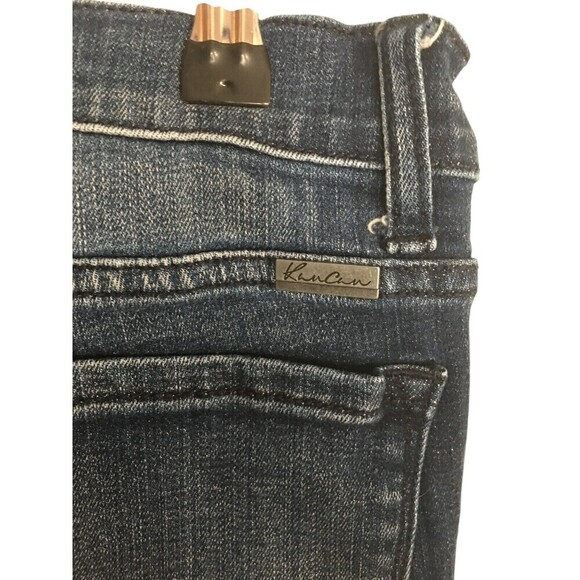 Kancan Jeans Women's Size 27 Blue Cotton Blend Distressed - Picture 7 of 8